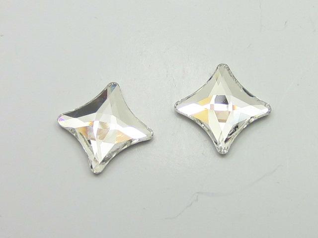 6 pcs. STARLET 8mm CRYSTAL FLATBACK European Rhinestones